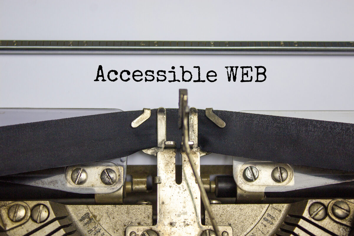 Web Accessibility Update